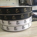 WY228 Satin ribbon printed with customized logo